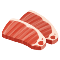 霜降りの牛肉 ステーキ用の無料素材 イラスト沖縄 おきなわ