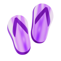 ビーチサンダル（紫）